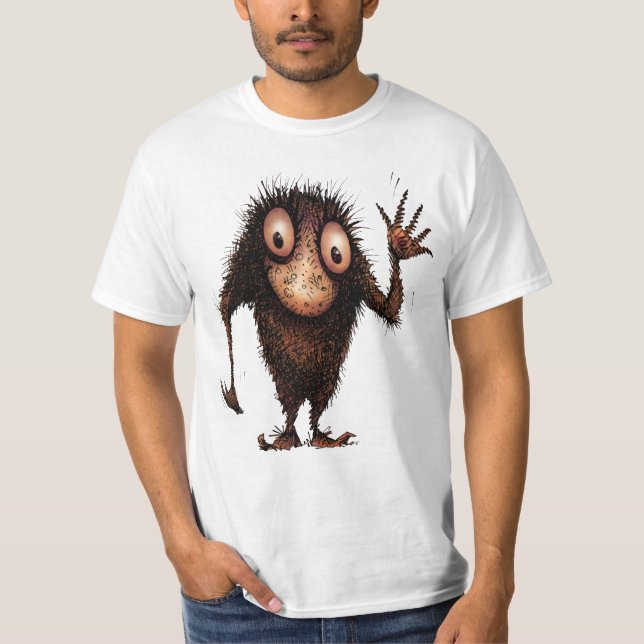 T-shirt Troll engraçado dos desenhos animados (Frente)