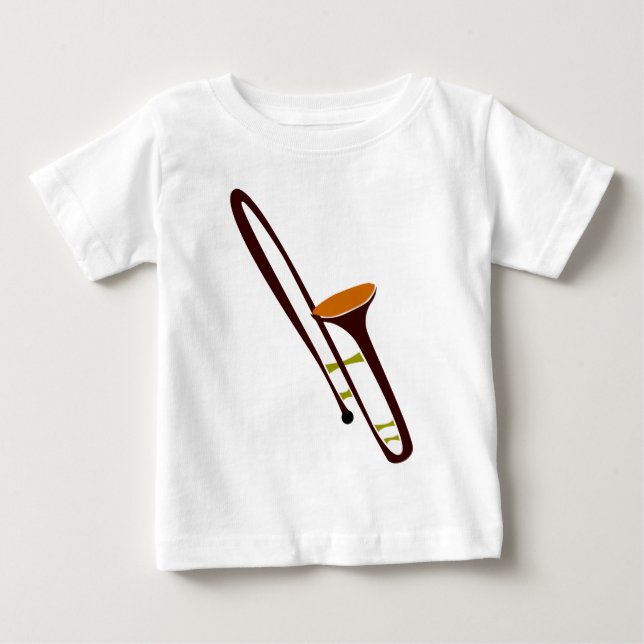 T-shirt Trombona de Anos 50 Retro (Frente)
