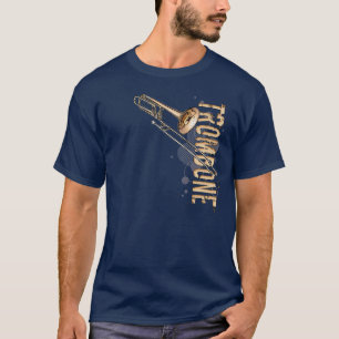 T-shirt Trombone do Grunge