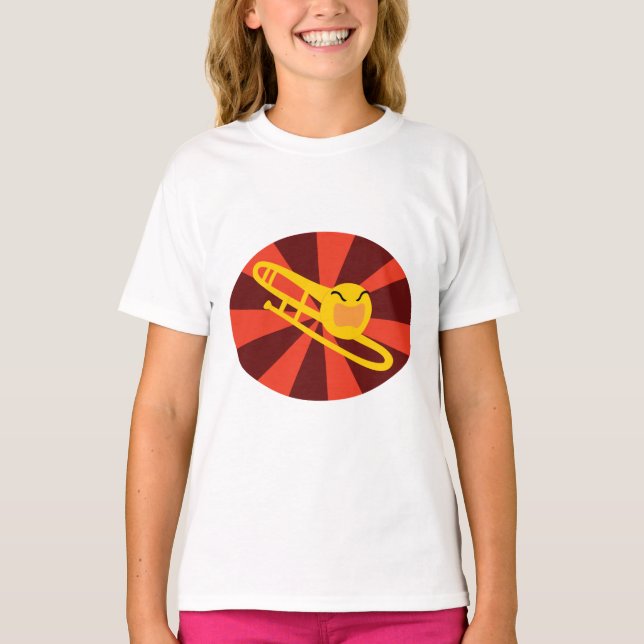 T-Shirt Trombone em Fúria (Frente)