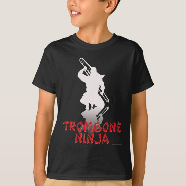 T-shirt Trombone Ninja (Frente)