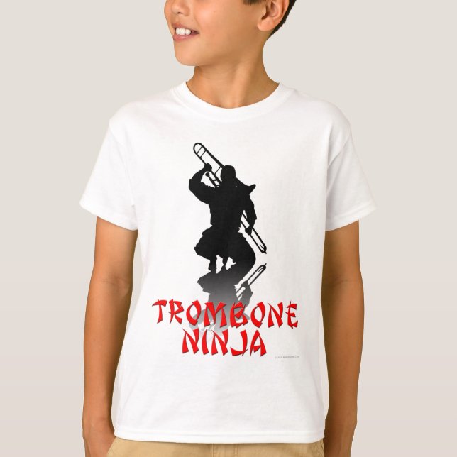 T-shirt Trombone Ninja (Frente)