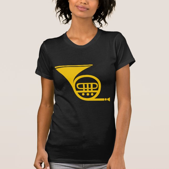 T-shirt Trompa - Âmbar (Frente)