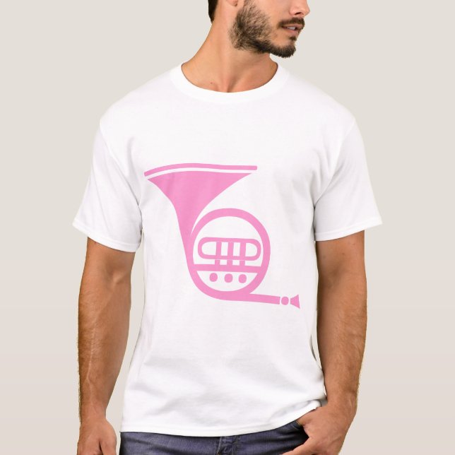 T-shirt Trompa - Rosa (Frente)