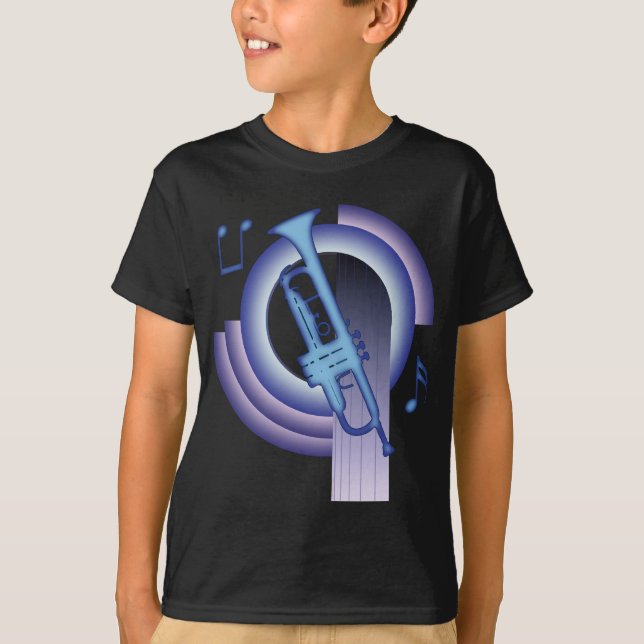 T-shirt Trompete Deco2 (Frente)