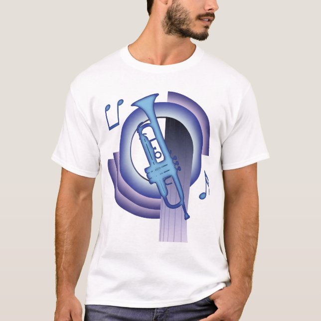 T-shirt Trompete Deco2 (Frente)
