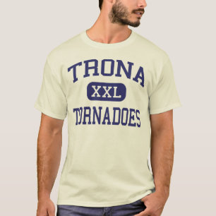 T-shirt Trona - furacões - segundo grau - Trona Califórnia