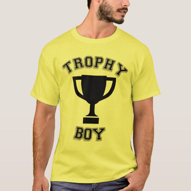 T-SHIRT TROPHY BOY HUMOR (Frente)