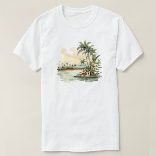 T-Shirt Tropical (Frente do Design)
