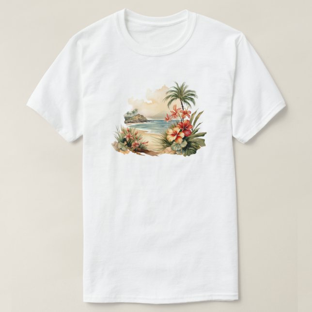 T-Shirt Tropical (Frente do Design)