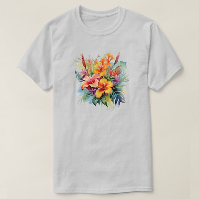 T-Shirt Tropical (Frente do Design)