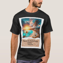 T-Shirt Tropical de Escape Sunset