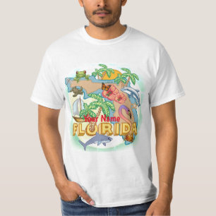 T-shirt tropical de Florida