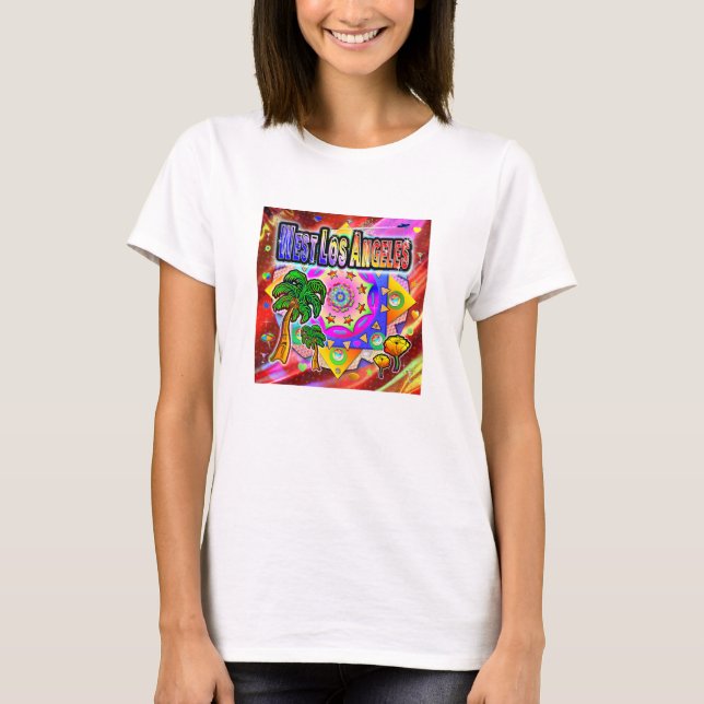 T-Shirt Tropical de Los Angeles (Frente)
