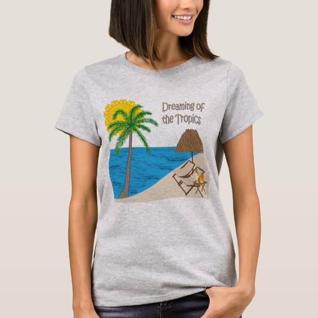 T-shirt tropical, Sonho dos Trópicos (Frente)