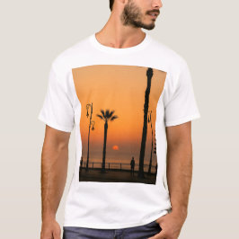 T-Shirt Tropical Sunset Beach
