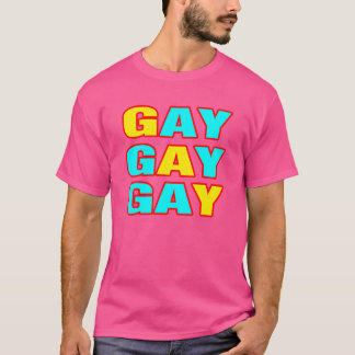 T-shirt Troque o estilo Gay. Seja orgulhoso.