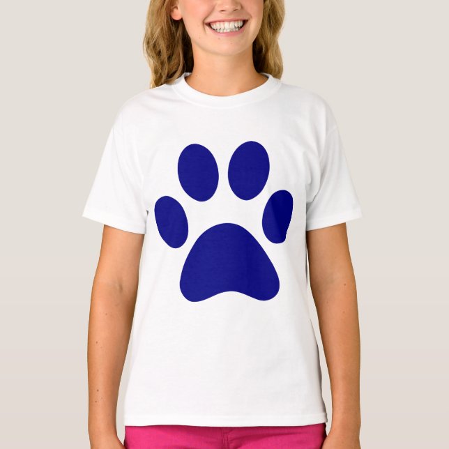 T-Shirt Trucker Hat de impressão Blu (Frente)