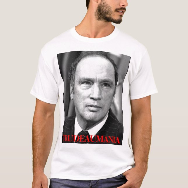 T-shirt trudeau, TRUDEAUMANIA (Frente)