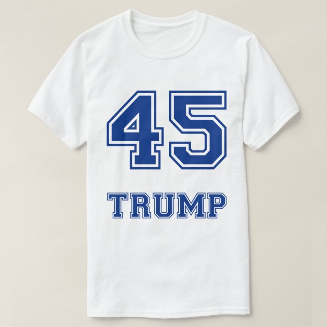 T-shirt Trump 45 (Frente do Design)