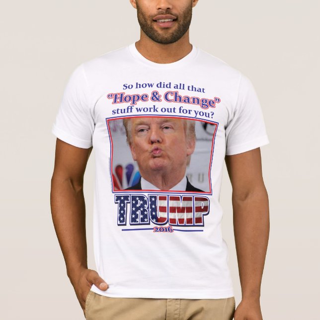 T-shirt Trump Hope and Change (Frente)