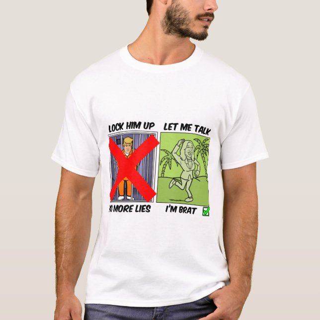 T-shirt Trump vs Kamala (Frente)