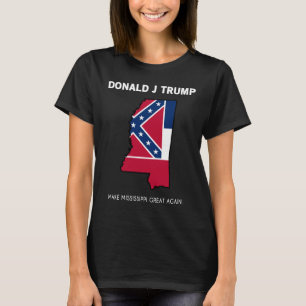 T-shirt Trunfo MAGA Mississippi