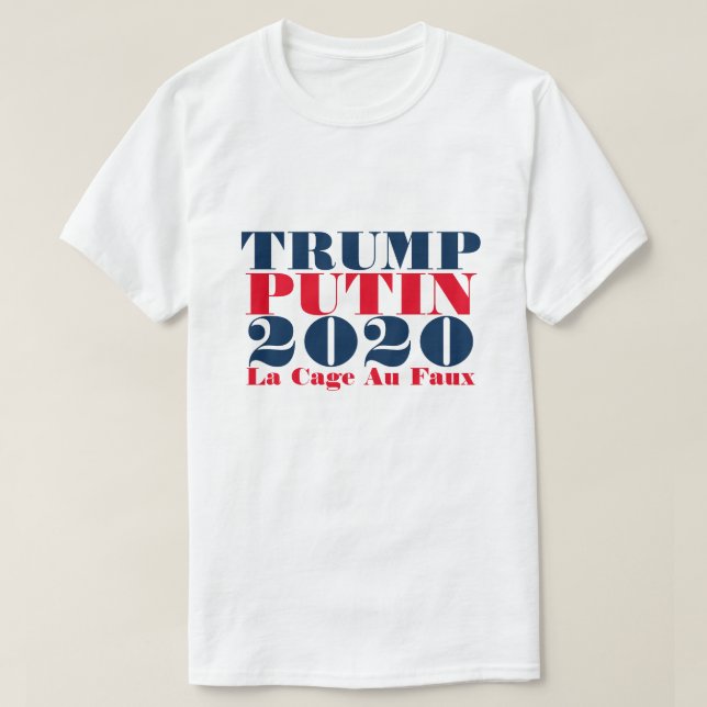 T-shirt Trunfo Putin 2020 (Frente do Design)