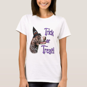 T-shirt Truque alemão de ponteiro curto