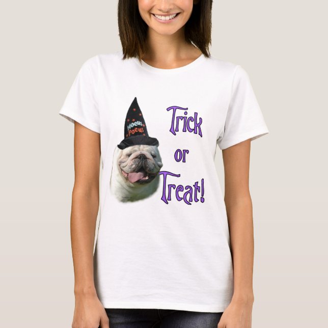 T-shirt Truque Buldogue (Frente)