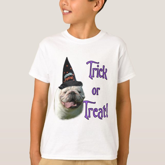 T-shirt Truque Buldogue (Frente)