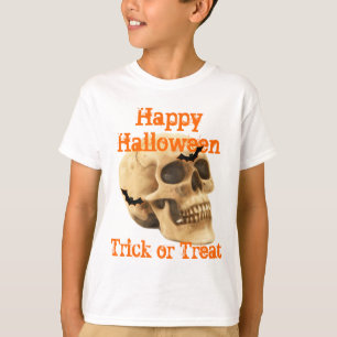 T-shirt Truque ou tratamento de Halloween