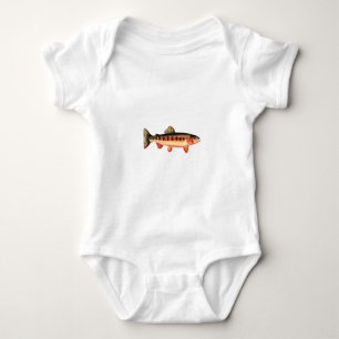 T-shirt Truta dourada
