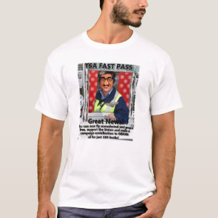 T-shirt TSA jejuam passagem… O Grope da mosca livra