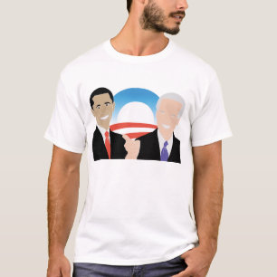 T-shirt Tshirt básico de Obama Biden '08