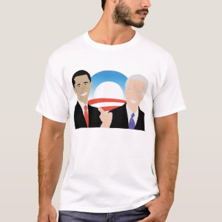 T-shirt Tshirt básico de Obama Biden '08