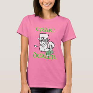 T-shirt TShirt da obscuridade das senhoras do negociante