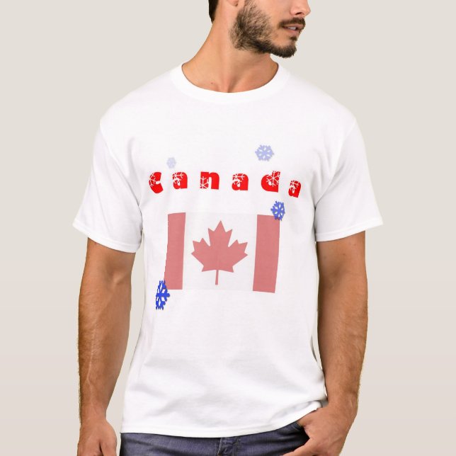 T-shirt Tshirt de Canadá (Frente)