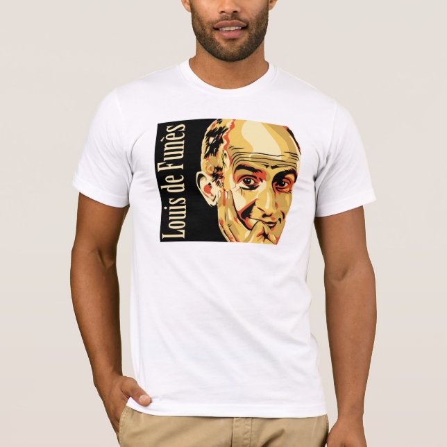 T-shirt Tshirt de louis de funes (Frente)