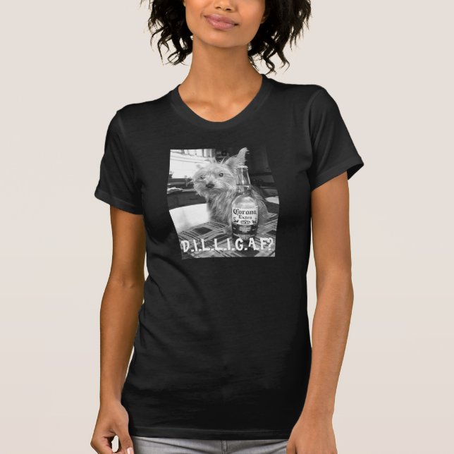 T-shirt tshirt do dilligaf (Frente)