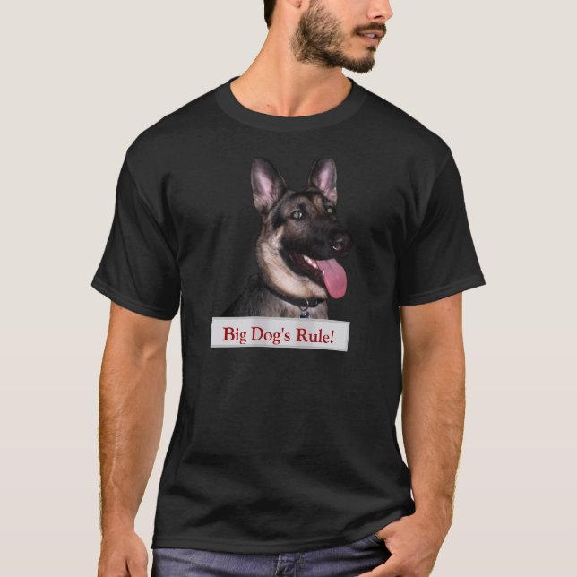 T-shirt TShirt do german shepherd (Frente)
