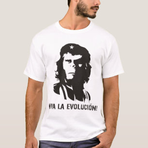 T-shirt tshirt do macaco de darwin da revolução da