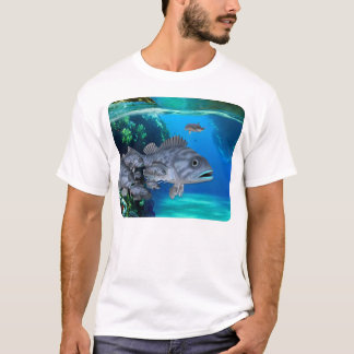 T-shirt TShirt dos peixes do oceano