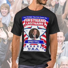 T-shirt Tshirt feito sob encomenda da campanha