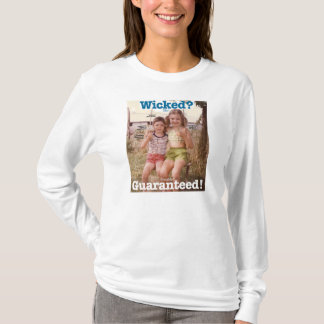 T-shirt Tshirt longo da Capa de Taisia & de Thara