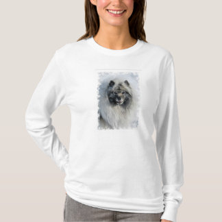 T-shirt Tshirt nevado do Keeshond