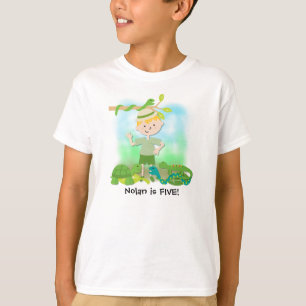 T-shirt Tshirt personalizado do safari do menino