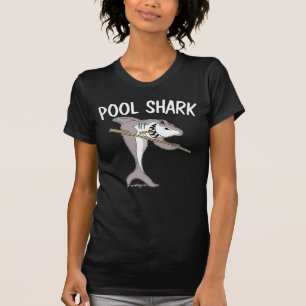 T-shirt Tubarão da piscina