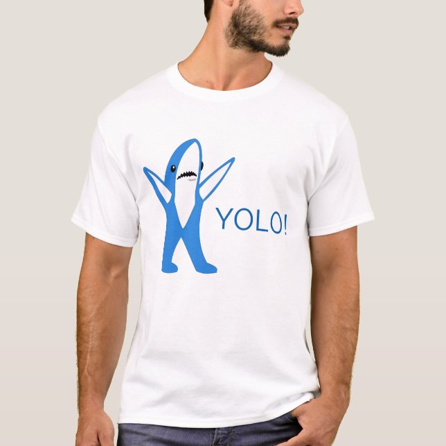 T-shirt Tubarão de Yolo (Frente)