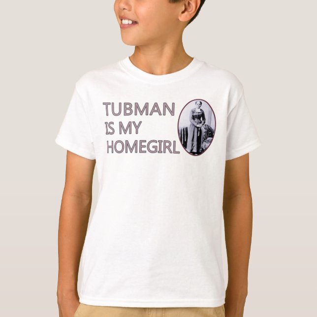 T-shirt Tubman é meu homegirl (Frente)